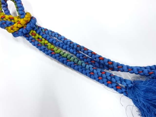 正絹　手組帯締め